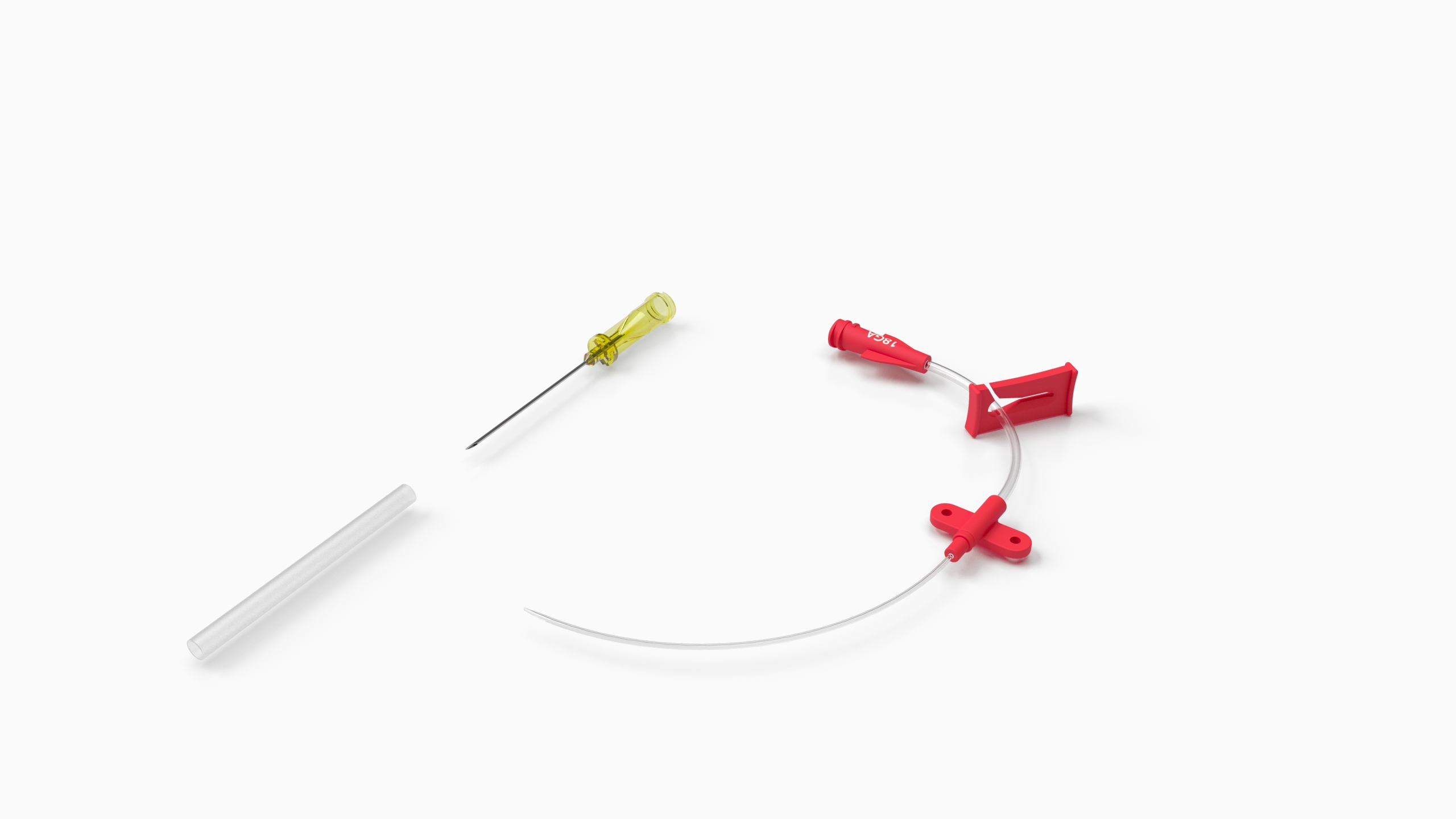 Curved Tip Arterial Cannula